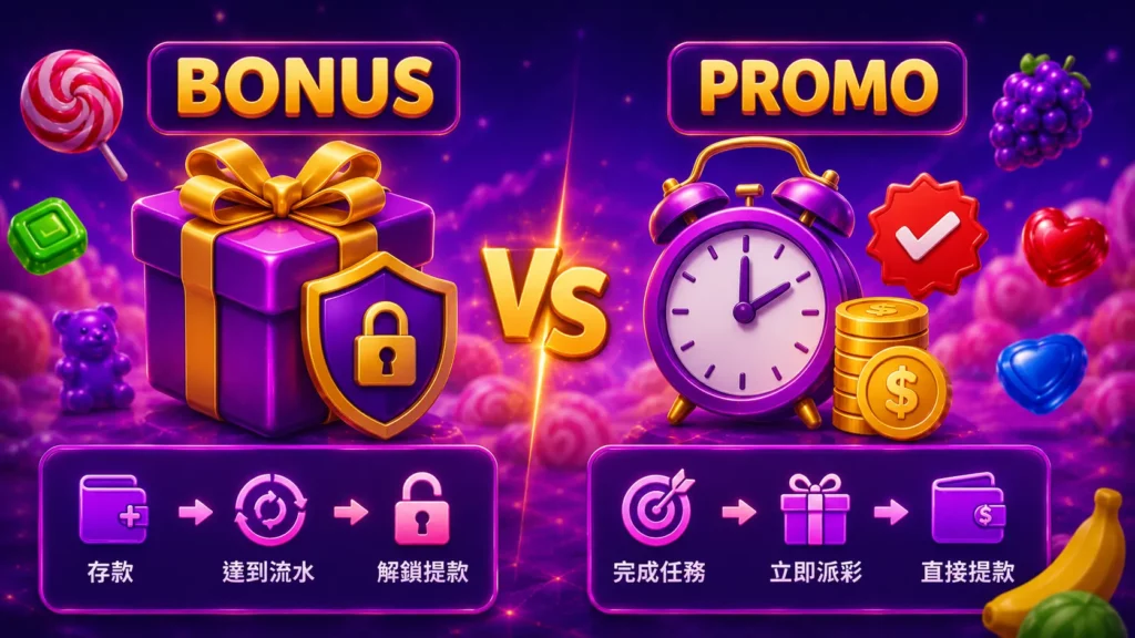 bonus vs promo